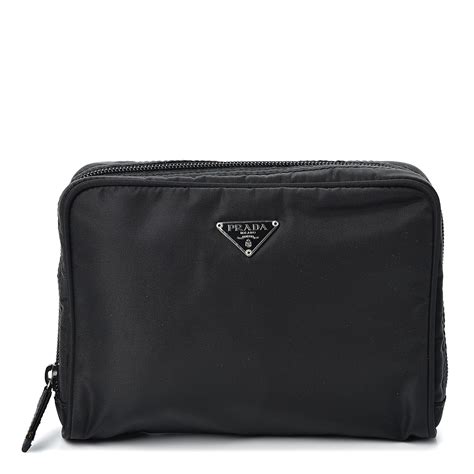 prada cosmetic case nylon.